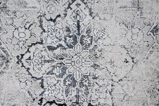 Feizy Jewel 39IYF Ivory / Black Area Rug Pattern Image