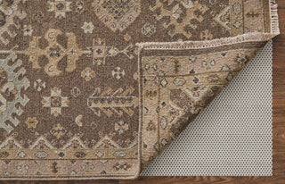 Feizy Corbitt 0610F Brown/Ivory Area Rug Lifestyle Image Feature