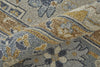 Feizy Corbitt 0612F Blue/Brown/Gray Area Rug Corner Image