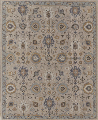 Feizy Corbitt 0613F Tan/Blue/Gold Area Rug Main Image