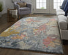 Feizy Dafney 8867F Blue/Pink/Gray Area Rug Lifestyle Image Feature