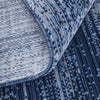 Feizy Deja 39PJF Blue/Silver Area Rug Corner Image