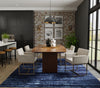 Feizy Deja 39PJF Blue/Black Area Rug Lifestyle Image Feature