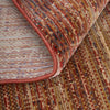 Feizy Deja 39PJF Brown/Red/Tan Area Rug Corner Image