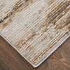 Feizy Deja 39PKF Ivory/Brown/Tan Area Rug Lifestyle Image Feature