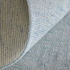 Feizy Fleetwood 8A06F Gray/Ivory Area Rug Corner Image with Rug Pad