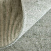 Feizy Fleetwood 8A06F Green/Ivory Area Rug Corner Image with Rug Pad