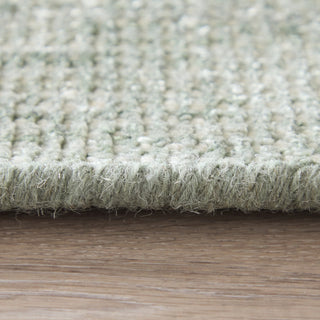 Feizy Fleetwood 8A06F Green/Ivory Area Rug Detail Image