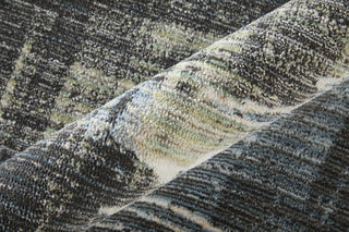 Feizy Greenwich 39U1F Ivory / Blue Black Area Rug Detail Image
