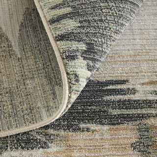Feizy Greenwich 39U1F Ivory / Blue Black Area Rug Rolled Image