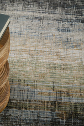 Feizy Greenwich 39U2F Green / Black Ivory Area Rug Lifestyle Image Feature