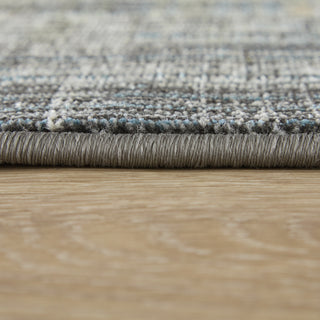 Feizy Greenwich 39U2F Green / Black Ivory Area Rug Pile Image