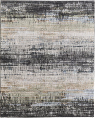 Feizy Greenwich 39U2F Green / Black Ivory Area Rug main image