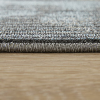 Feizy Greenwich 39U3F Black / Ivory Blue Area Rug Pile Image
