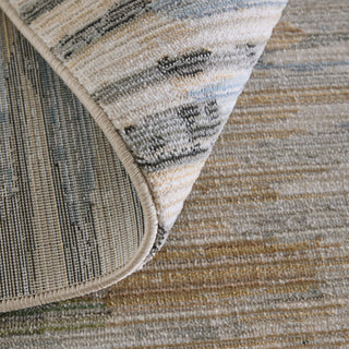 Feizy Greenwich 39U4F Ivory / Tan Blue Area Rug Rolled Image