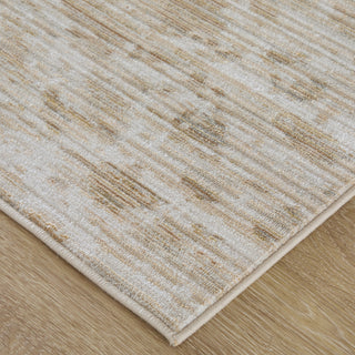 Feizy Greenwich 39U5F Tan / Ivory Area Rug Corner Image