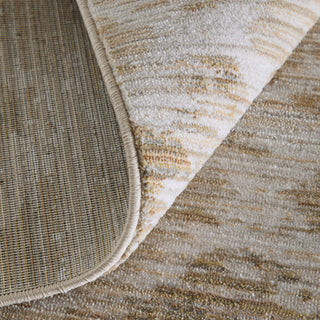 Feizy Greenwich 39U5F Tan / Ivory Area Rug Rolled Image