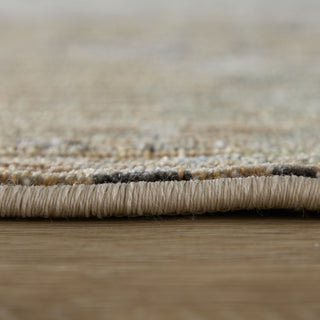 Feizy Greenwich 39U6F Ivory / Tan Blue Area Rug Pile Image