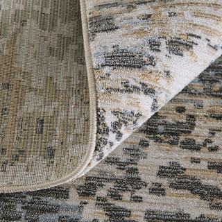 Feizy Greenwich 39U6F Ivory / Tan Blue Area Rug Rolled Image