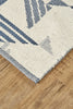 Feizy Bashia I0546 Gray/Blue Area Rug Corner Image