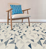 Feizy Bashia I0546 Gray/Blue Area Rug Lifestyle Image Feature