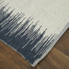 Feizy Bashia I0552 Blue/Ivory Area Rug Corner Image