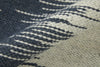 Feizy Bashia I0552 Blue/Ivory Area Rug Detail Image