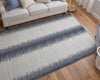 Feizy Bashia I0552 Blue/Ivory Area Rug Lifestyle Image Feature