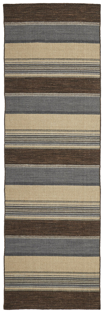 Feizy Silva I0498 Brown/Gray/Yellow Area Rug main image