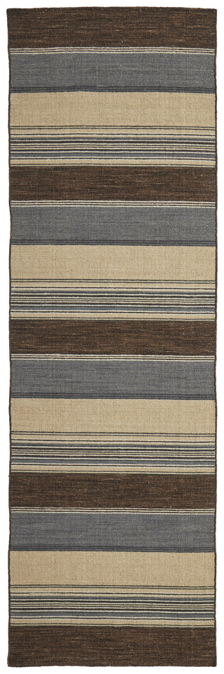 Feizy Silva I0498 Brown/Gray/Yellow Area Rug main image