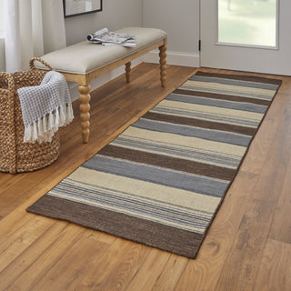 Feizy Silva I0498 Brown/Gray/Yellow Area Rug Lifestyle Image Feature