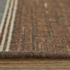 Feizy Silva I0498 Brown/Gray/Yellow Area Rug Pile Image