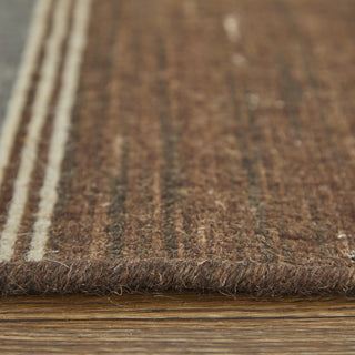Feizy Silva I0498 Brown/Gray/Yellow Area Rug Pile Image