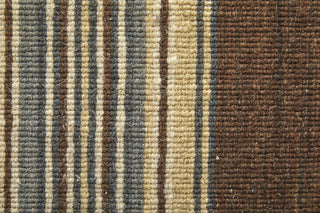 Feizy Silva I0498 Brown/Gray/Yellow Area Rug Pattern Image