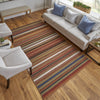 Feizy Silva I0500 Red/Brown/Gray Area Rug Lifestyle Image Feature
