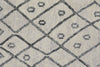 Feizy Hansel I I8038 Gray/Ivory Area Rug Pattern Image