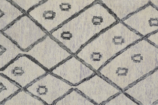 Feizy Hansel I I8038 Gray/Ivory Area Rug Pattern Image