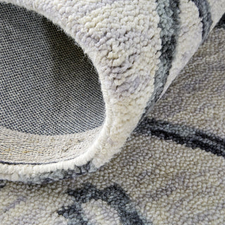 Feizy Hansel I I8038 Gray/Ivory Area Rug Rolled Image