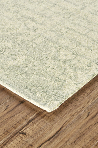 Feizy Dineen I8040 Ivory/Gray Area Rug Corner Image