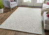Feizy Lusk I8082 Ivory/Taupe Area Rug Lifestyle Image Feature
