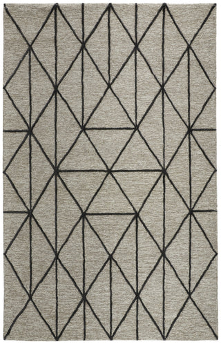 Feizy Lusk I8083 Taupe/Black Area Rug main image