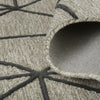 Feizy Lusk I8083 Taupe/Black Area Rug Rolled Image