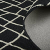Feizy Lusk I8085 Black/Ivory Area Rug Rolled Image