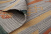 Feizy Dharma I0760 Gray/Orange Area Rug Rolled Image