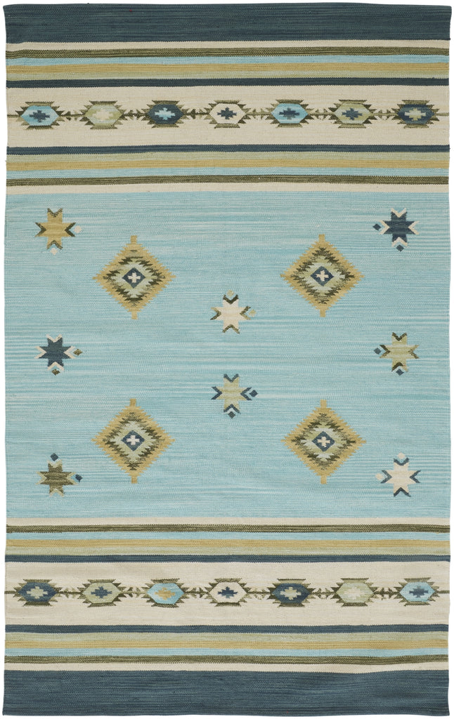 Feizy Dharma I0762 Blue/Green/Tan Area Rug main image