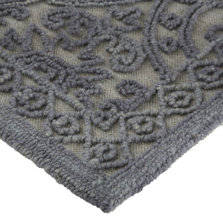 Feizy Isla I8047 Gray Area Rug Corner Image