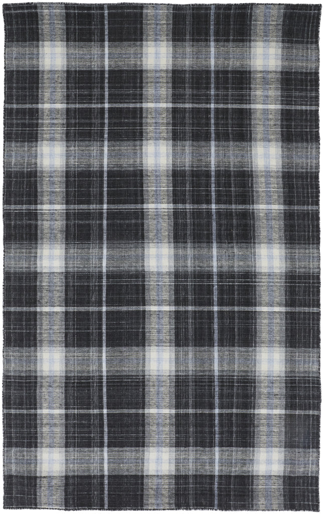 Feizy Jemma I8049 Black/White/Blue Area Rug main image
