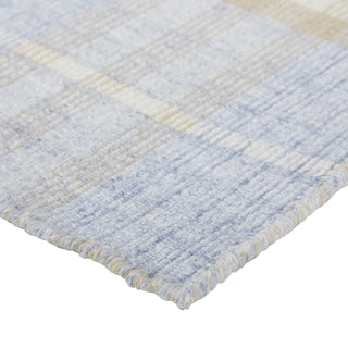 Feizy Jemma I8054 Blue/Brown/Ivory Area Rug Corner Image