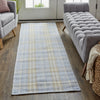 Feizy Jemma I8054 Blue/Brown/Ivory Area Rug Lifestyle Image Feature