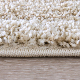 Feizy Jameson 39R8F Tan/Ivory Area Rug Edge